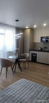 Студия квартира, на длительный срок, 34м2, 22/25 этаж