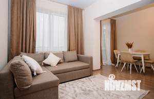 1-к квартира, посуточно, 50м2, 2/4 этаж