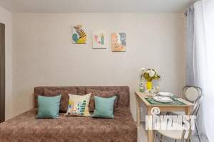 1-к квартира, посуточно, 46м2, 12/25 этаж