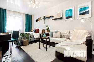 1-к квартира, посуточно, 43м2, 1/1 этаж