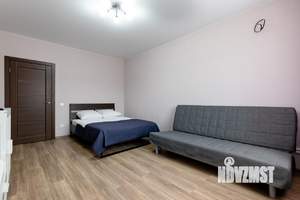 1-к квартира, посуточно, 46м2, 1/1 этаж