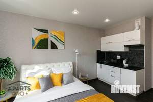 Студия квартира, на длительный срок, 37м2, 12/25 этаж