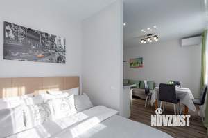 Студия квартира, посуточно, 41м2, 14/16 этаж
