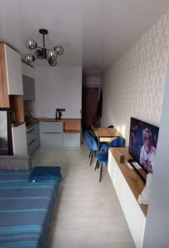 Студия квартира, на длительный срок, 25м2, 4/16 этаж