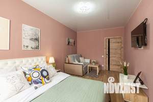 1-к квартира, посуточно, 40м2, 1/1 этаж