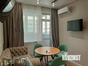 1-к квартира, посуточно, 45м2, 17/25 этаж