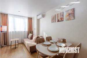 1-к квартира, посуточно, 40м2, 7/18 этаж