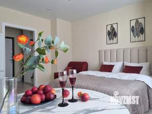 1-к квартира, посуточно, 28м2, 1/1 этаж