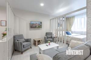 Студия квартира, посуточно, 42м2, 18/30 этаж