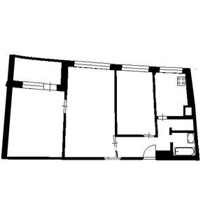 3-к квартира, на длительный срок, 56м2, 1/9 этаж