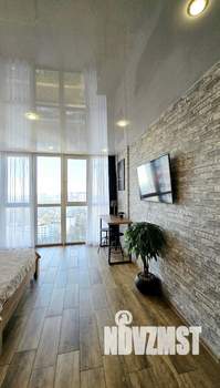 Студия квартира, посуточно, 46м2, 20/24 этаж