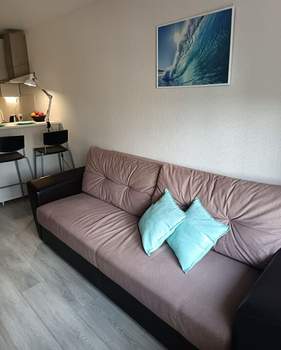 Студия квартира, на длительный срок, 25м2, 3/17 этаж