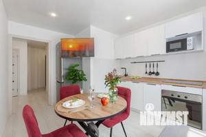 1-к квартира, посуточно, 50м2, 16/25 этаж