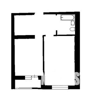 1-к квартира, на длительный срок, 48м2, 3/16 этаж