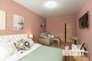 1-к квартира, посуточно, 40м2, 1/1 этаж