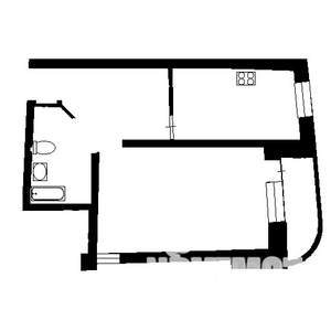 1-к квартира, на длительный срок, 46м2, 11/15 этаж