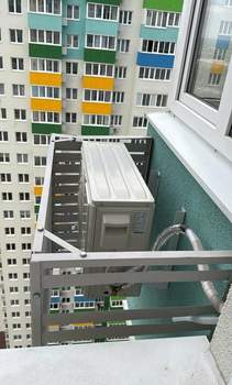 Студия квартира, на длительный срок, 34м2, 24/25 этаж