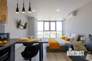 Студия квартира, посуточно, 38м2, 21/24 этаж