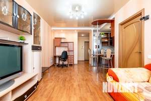 1-к квартира, посуточно, 51м2, 6/16 этаж
