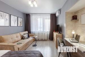 1-к квартира, посуточно, 36м2, 9/18 этаж