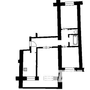 3-к квартира, на длительный срок, 70м2, 5/9 этаж