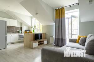 Студия квартира, посуточно, 39м2, 4/4 этаж