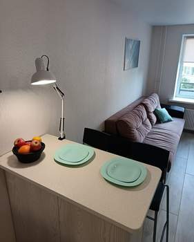 Студия квартира, на длительный срок, 25м2, 3/17 этаж