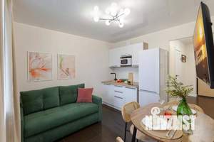 2-к квартира, посуточно, 40м2, 1/1 этаж