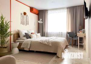 1-к квартира, посуточно, 38м2, 2/3 этаж