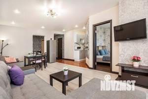 2-к квартира, посуточно, 61м2, 1/1 этаж