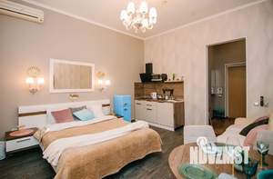 Студия квартира, на длительный срок, 38м2, 1/2 этаж