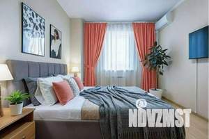 1-к квартира, посуточно, 45м2, 6/22 этаж