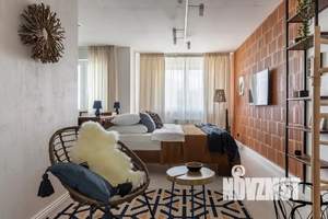 1-к квартира, посуточно, 47м2, 7/16 этаж