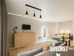 Студия квартира, посуточно, 42м2, 1/4 этаж