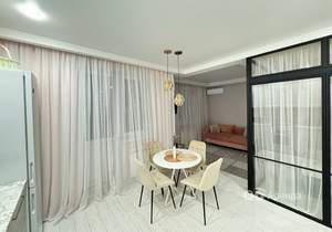 Студия квартира, на длительный срок, 45м2, 17/24 этаж