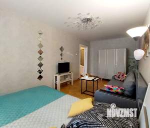 1-к квартира, посуточно, 35м2, 1/1 этаж