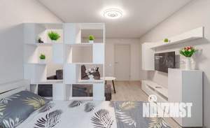 1-к квартира, посуточно, 45м2, 14/25 этаж