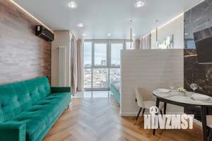 1-к квартира, посуточно, 35м2, 19/22 этаж