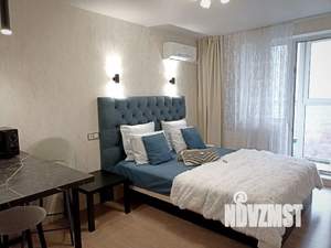 Студия квартира, посуточно, 35м2, 22/25 этаж