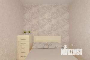 1-к квартира, посуточно, 44м2, 1/1 этаж