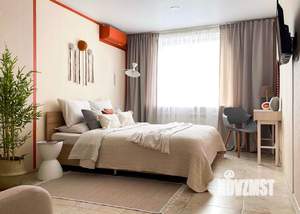1-к квартира, посуточно, 38м2, 2/3 этаж