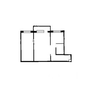 2-к квартира, на длительный срок, 44м2, 3/5 этаж