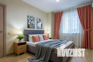 1-к квартира, посуточно, 45м2, 6/22 этаж