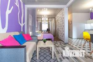 1-к квартира, посуточно, 42м2, 1/1 этаж