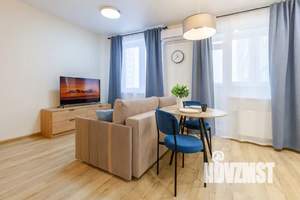 1-к квартира, посуточно, 33м2, 16/25 этаж