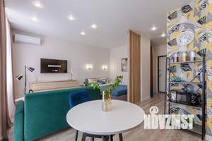 1-к квартира, посуточно, 37м2, 1/1 этаж