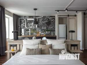 1-к квартира, посуточно, 50м2, 1/1 этаж