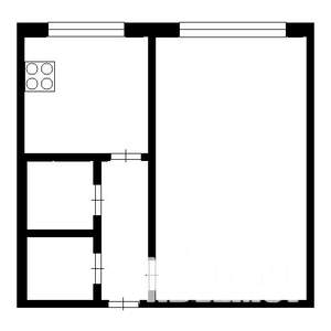 1-к квартира, на длительный срок, 33м2, 4/5 этаж