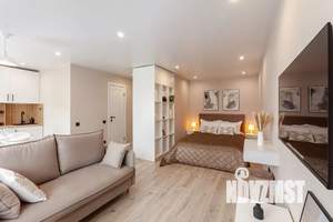 Студия квартира, посуточно, 34м2, 7/9 этаж