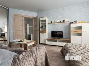 1-к квартира, посуточно, 42м2, 1/1 этаж